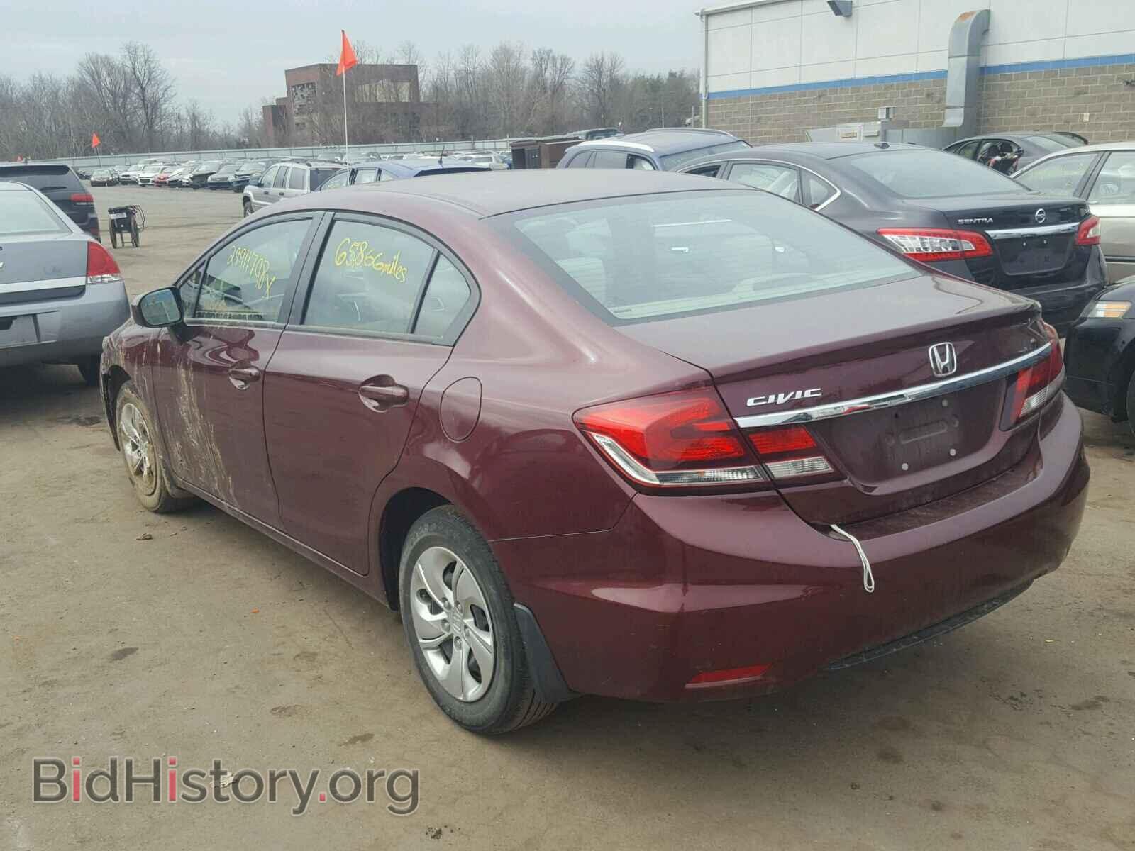 2014 HONDA CIVIC - VIN: 2HGFB2F51EH535006 - Фото 3