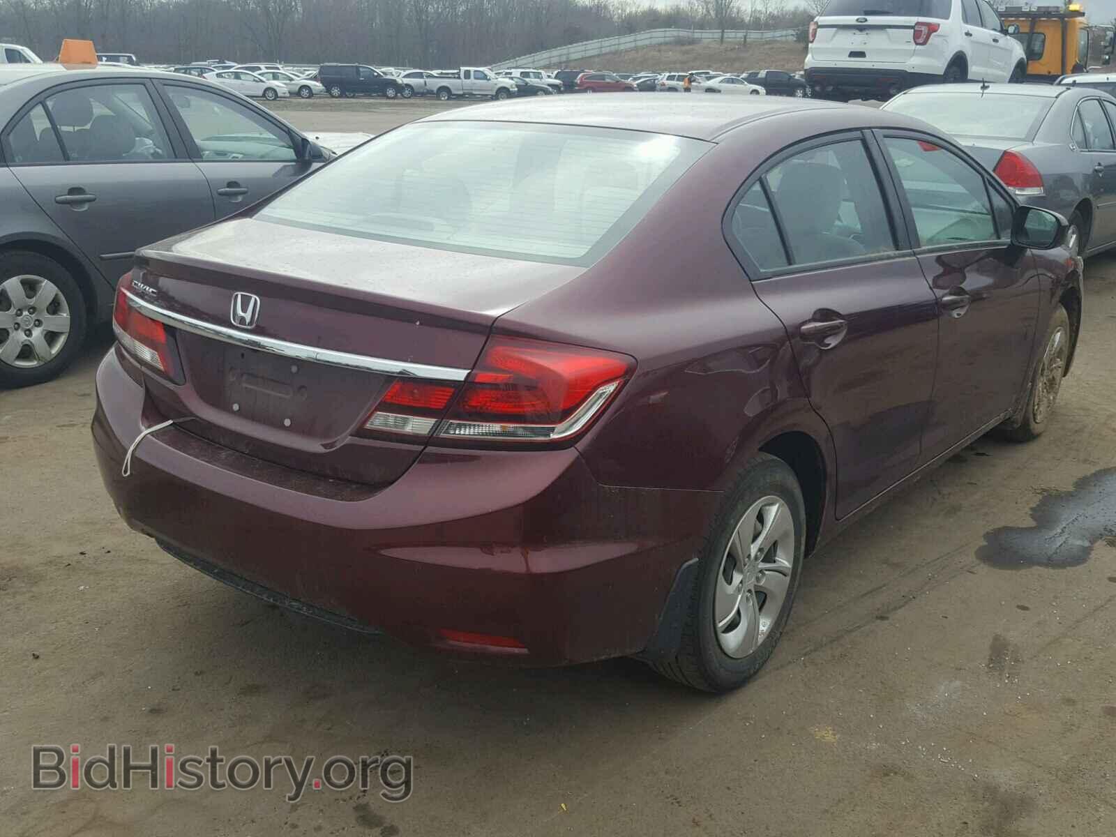 2014 HONDA CIVIC - VIN: 2HGFB2F51EH535006 - Фото 4