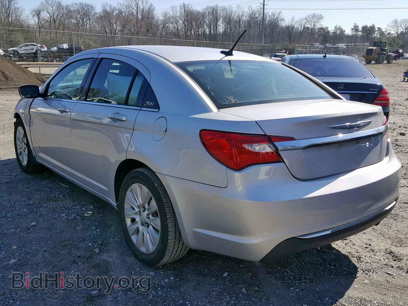 2012 CHRYSLER 200 - VIN: 1C3CCBABXCN319692 - Фото 3