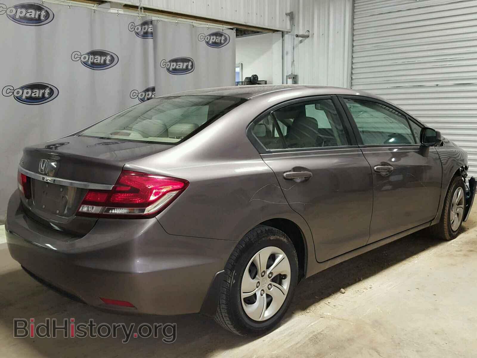2013 HONDA CIVIC - VIN: 19XFB2F57DE014865 - Фото 4