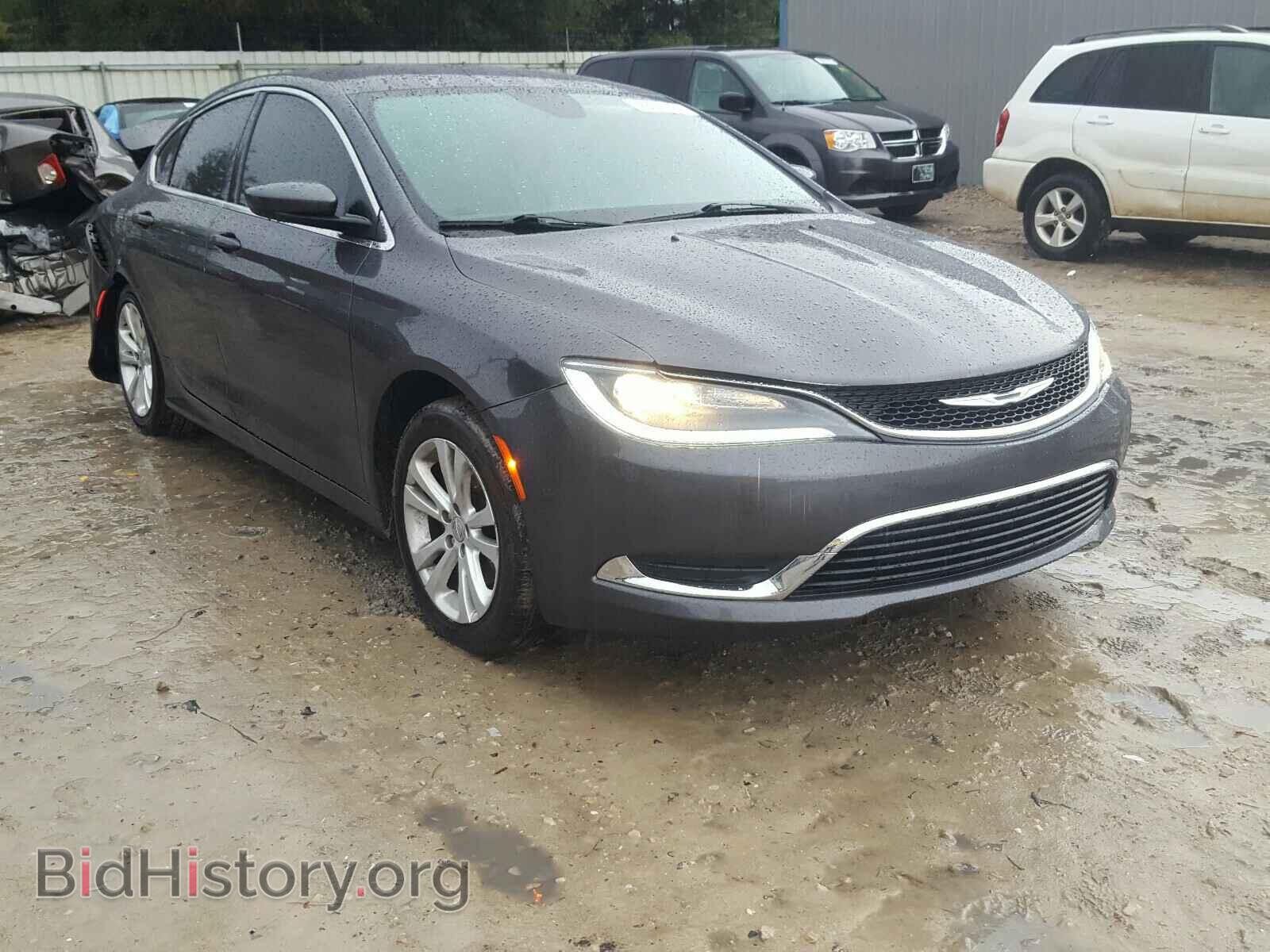 Фотография 1C3CCCAB7GN103861 - CHRYSLER 200 2016