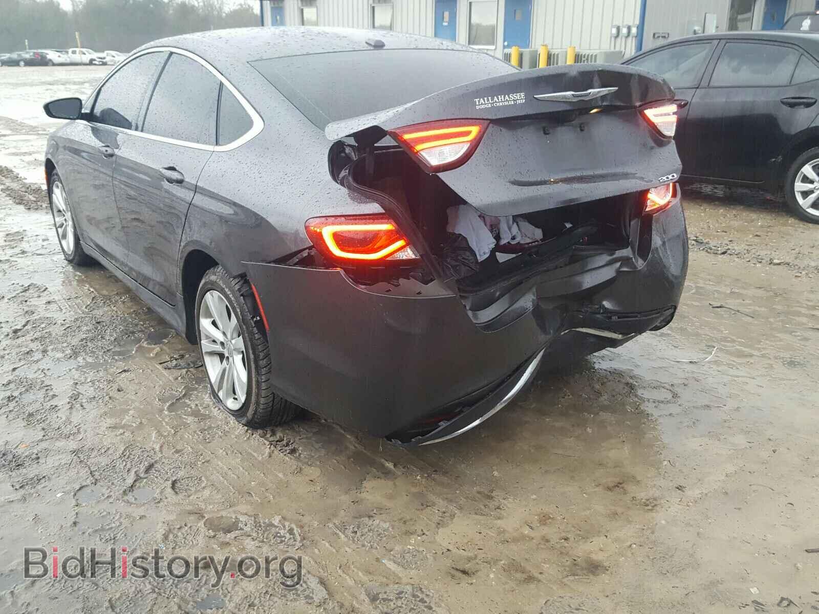 2016 CHRYSLER 200 - VIN: 1C3CCCAB7GN103861 - Фото 3