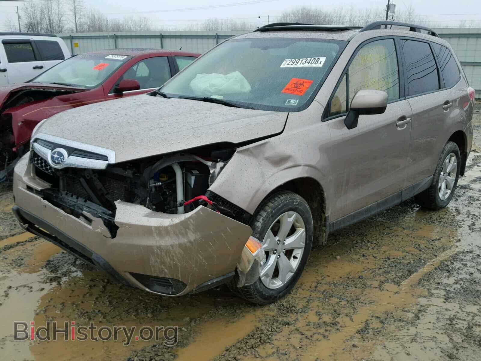 2014 SUBARU FORESTER - VIN: JF2SJAEC1EH484687 - Фото 2