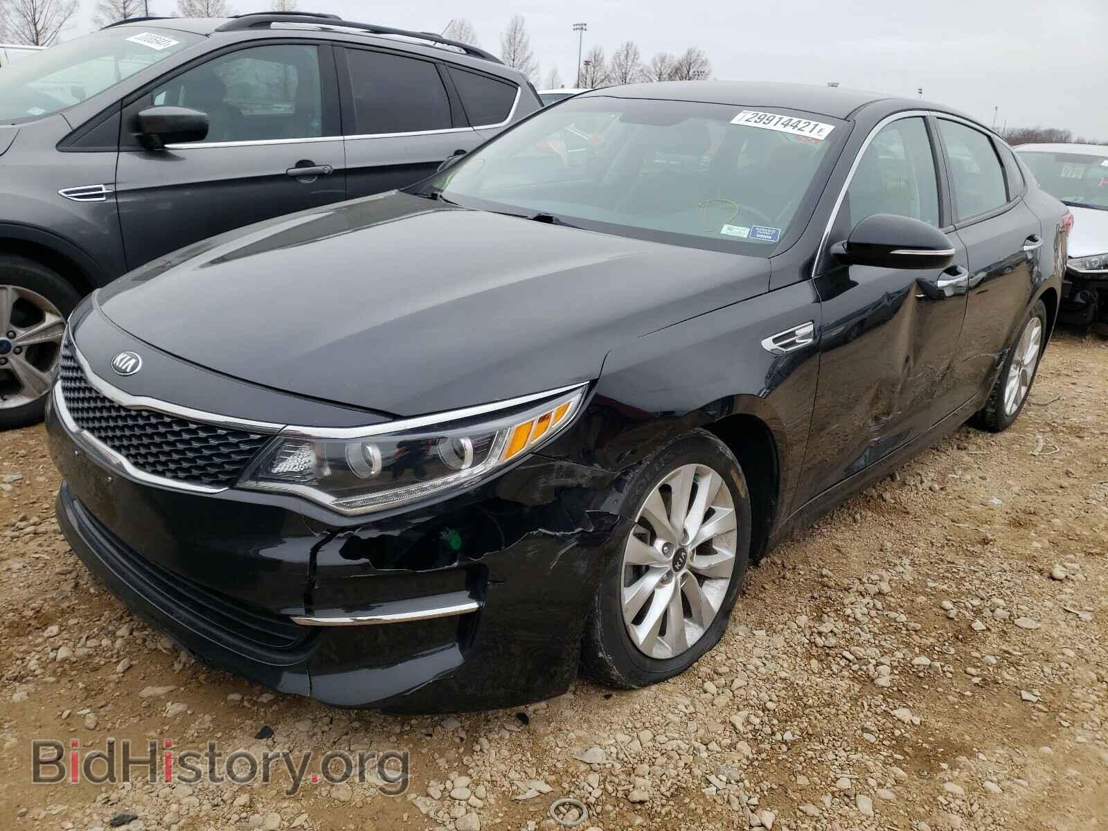 2016 KIA OPTIMA - VIN: 5XXGU4L39GG109078 - Фото 2