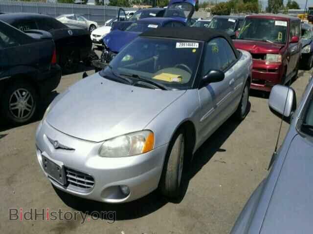 2001 CHRYSLER SEBRING - VIN: 1C3EL55U71N676816 - Фото 2