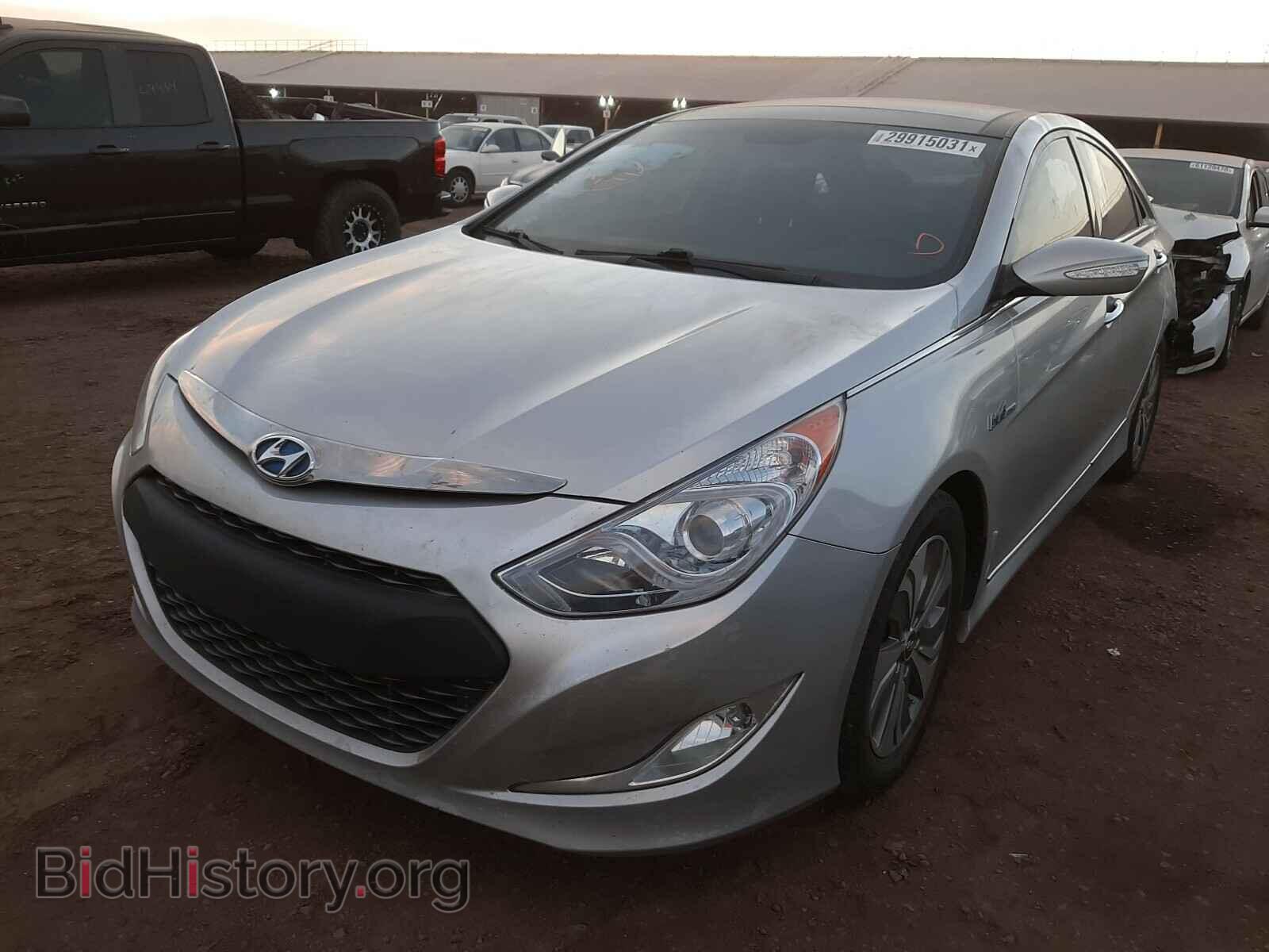2014 HYUNDAI SONATA - VIN: KMHEC4A43EA109104 - Фото 2