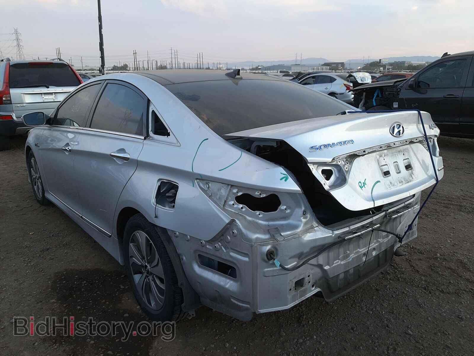 2014 HYUNDAI SONATA - VIN: KMHEC4A43EA109104 - Фото 3