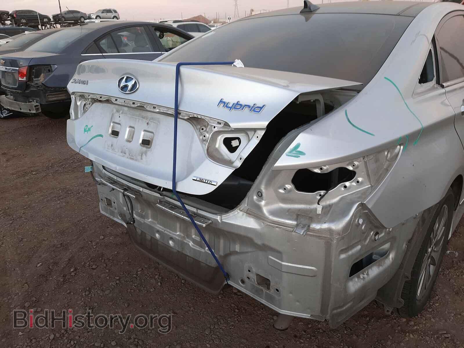 2014 HYUNDAI SONATA - VIN: KMHEC4A43EA109104 - Фото 9