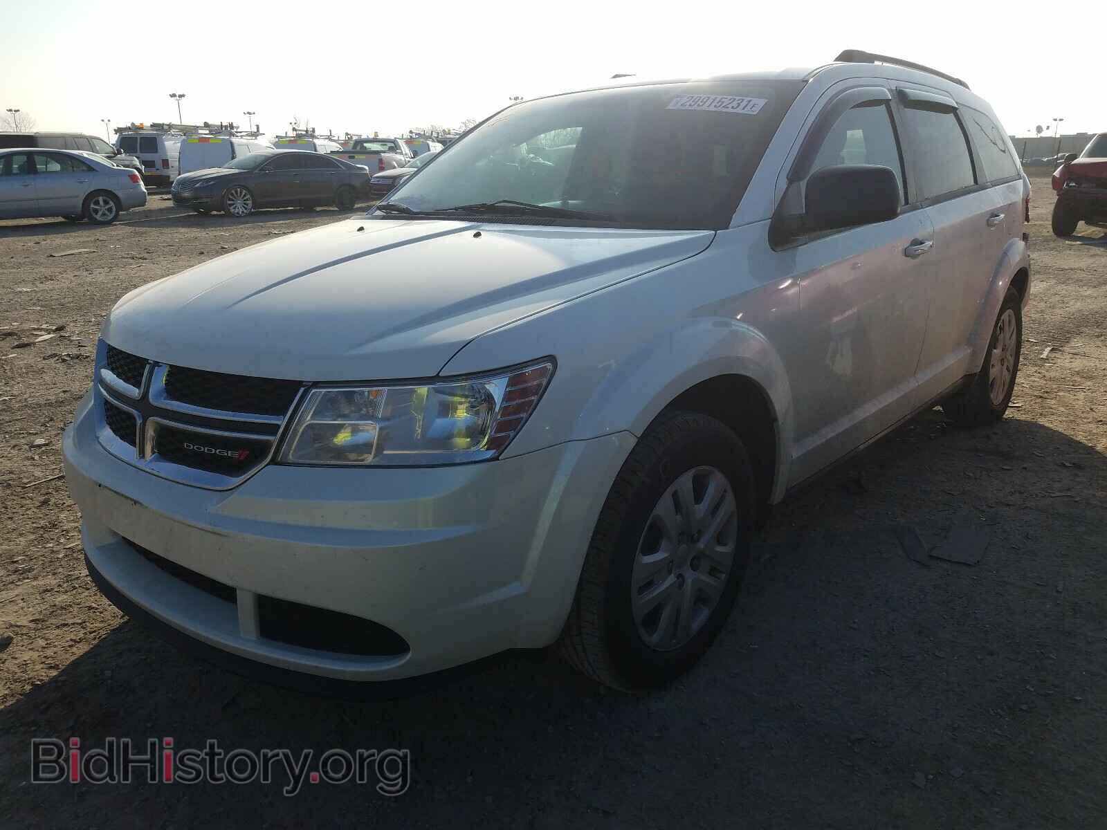 2016 DODGE JOURNEY - VIN: 3C4PDCAB1GT119645 - Фото 2