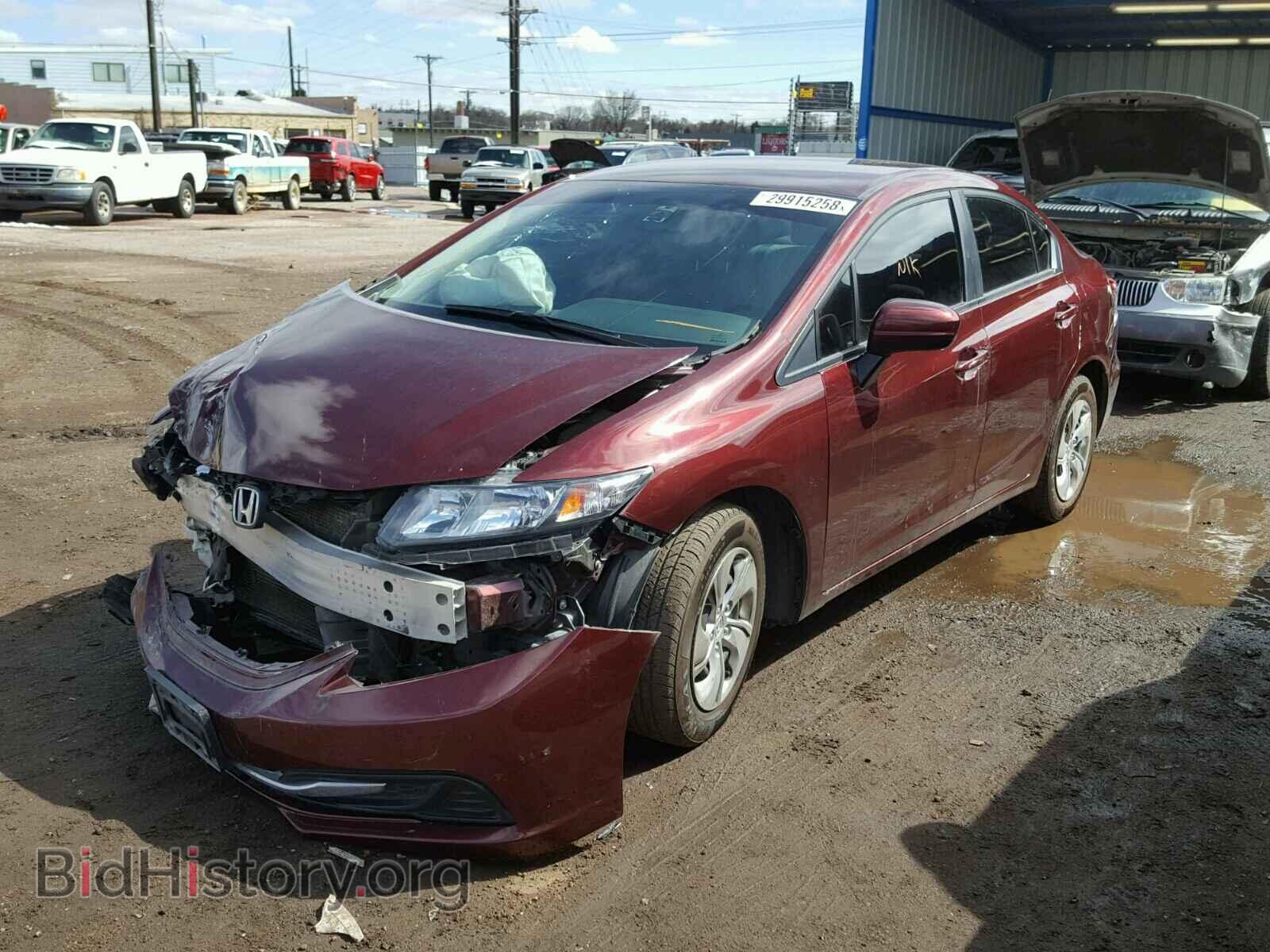 2014 HONDA CIVIC - VIN: 19XFB2F54EE012041 - Фото 2