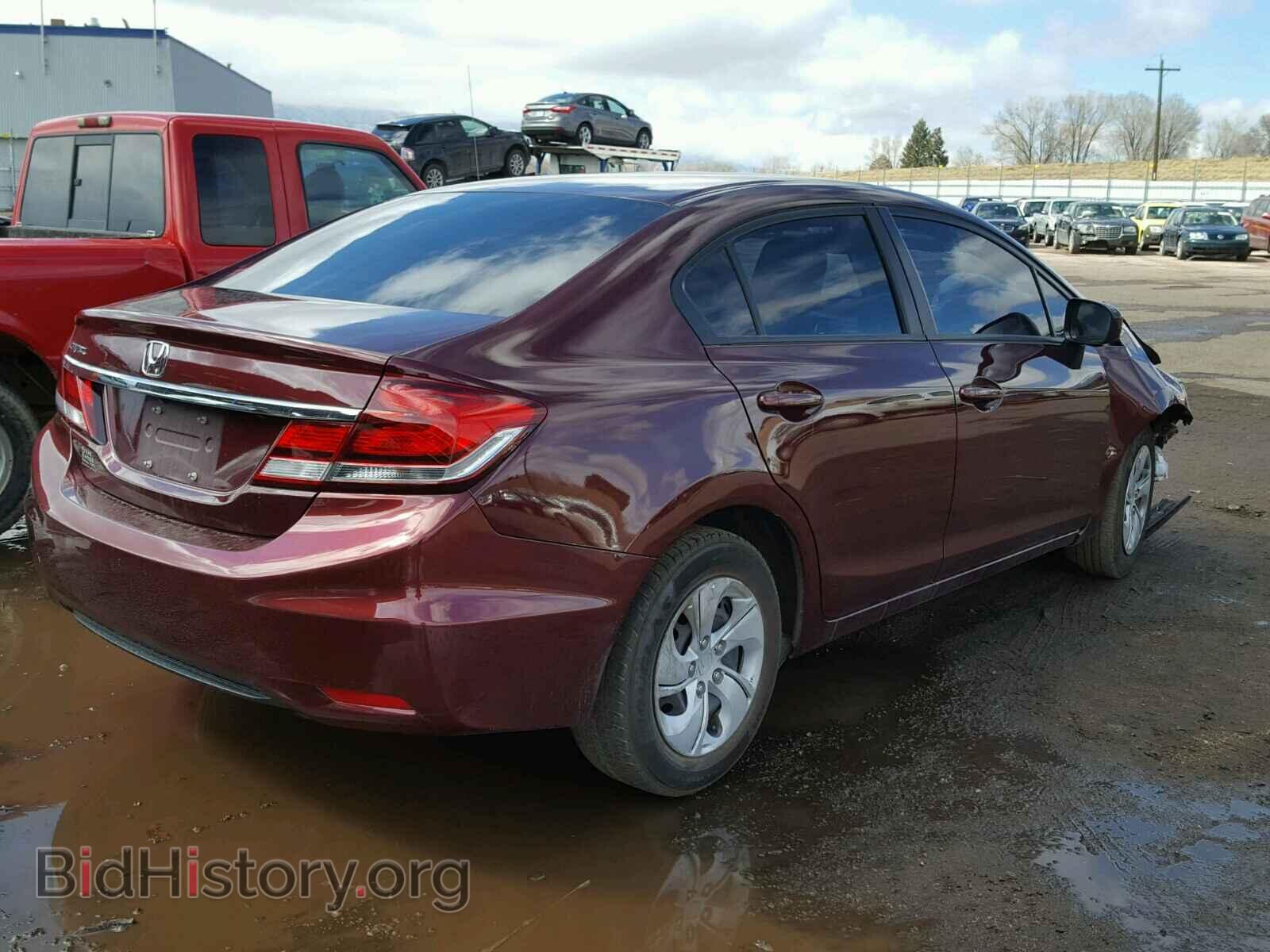 2014 HONDA CIVIC - VIN: 19XFB2F54EE012041 - Фото 4