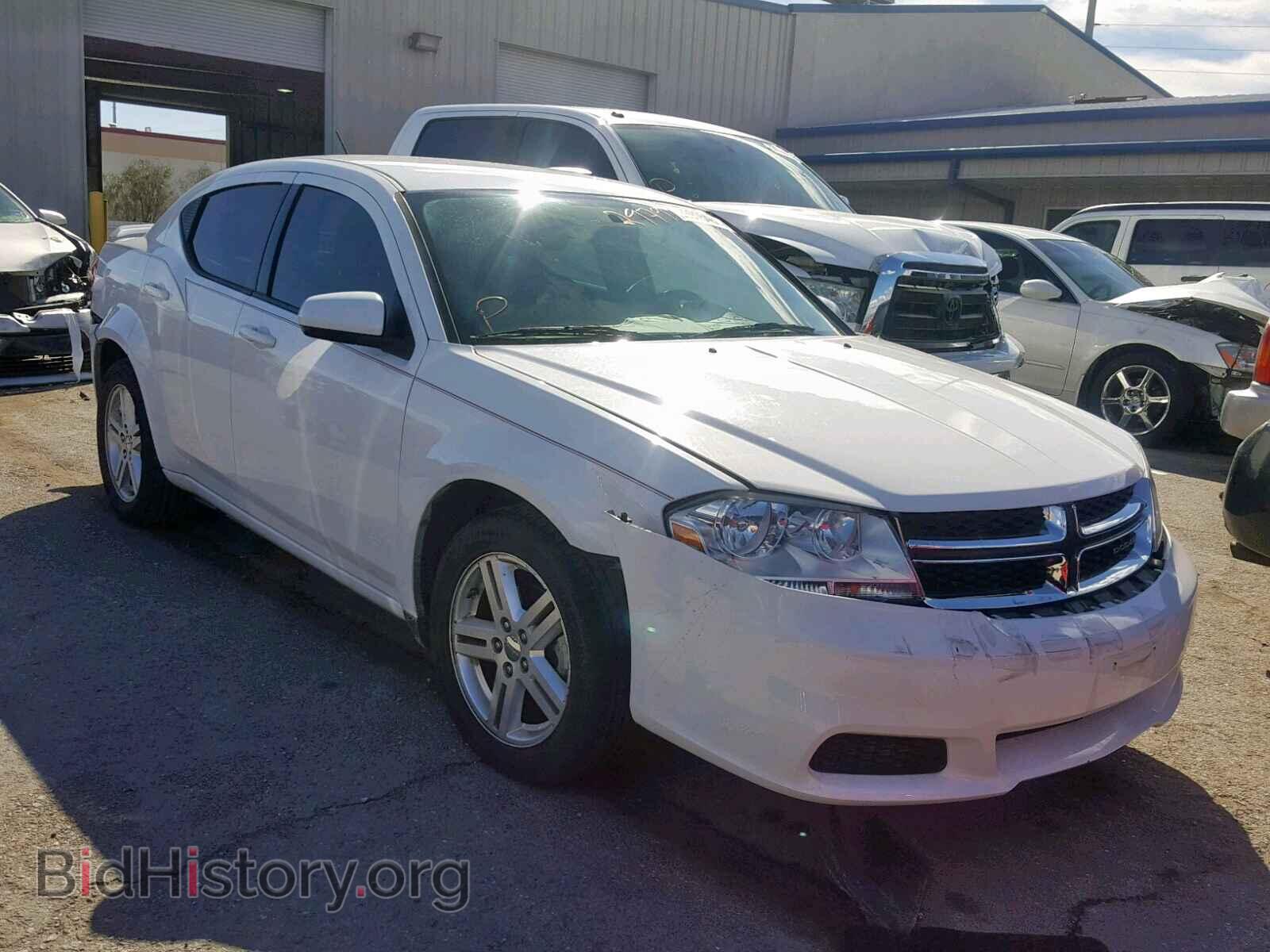 Фотография 1C3CDZCB4CN161658 - DODGE AVENGER 2012