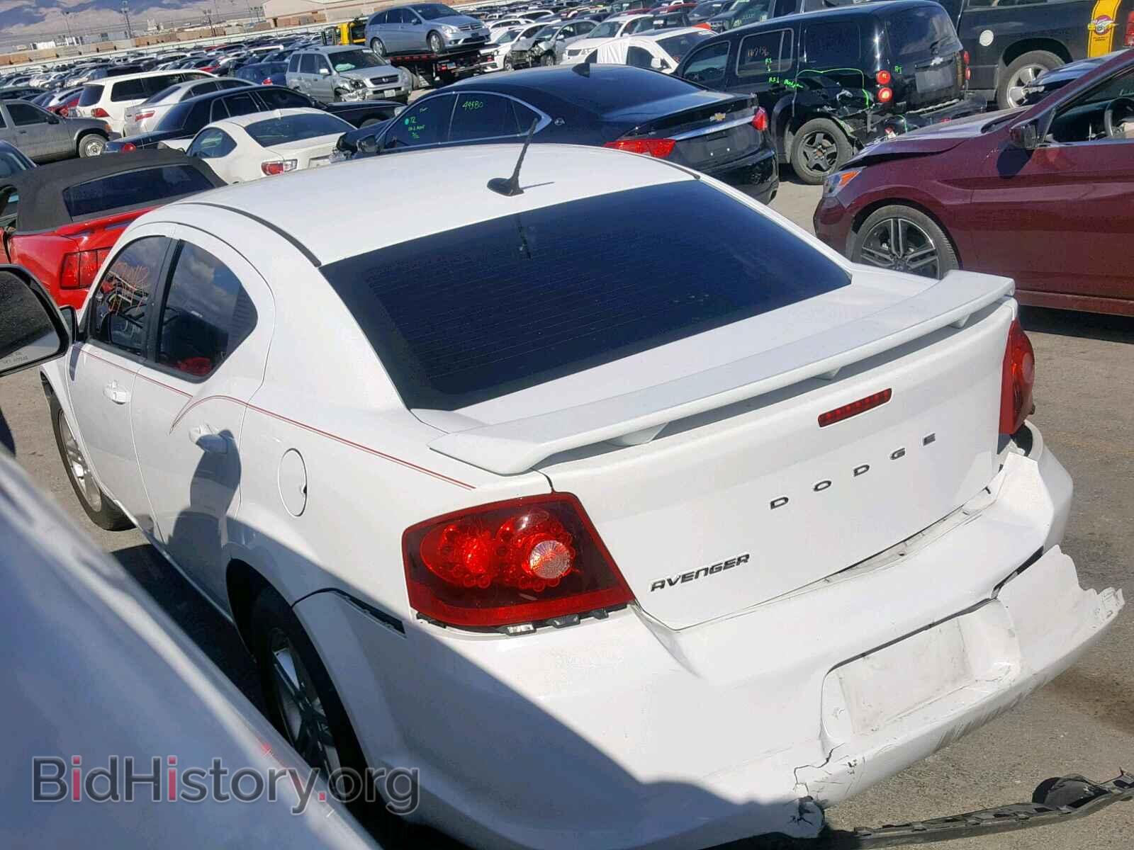 2012 DODGE AVENGER - VIN: 1C3CDZCB4CN161658 - Фото 3