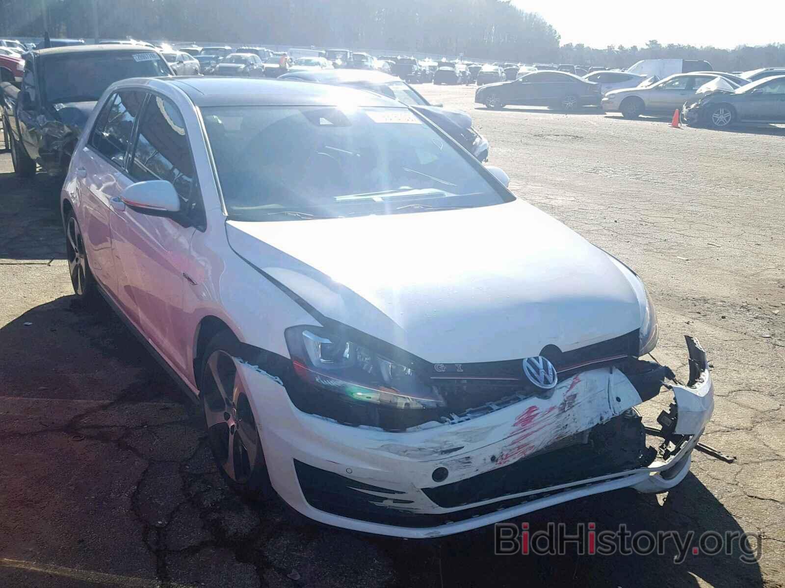 Photo 3VW547AU0GM026669 - VOLKSWAGEN GTI 2016