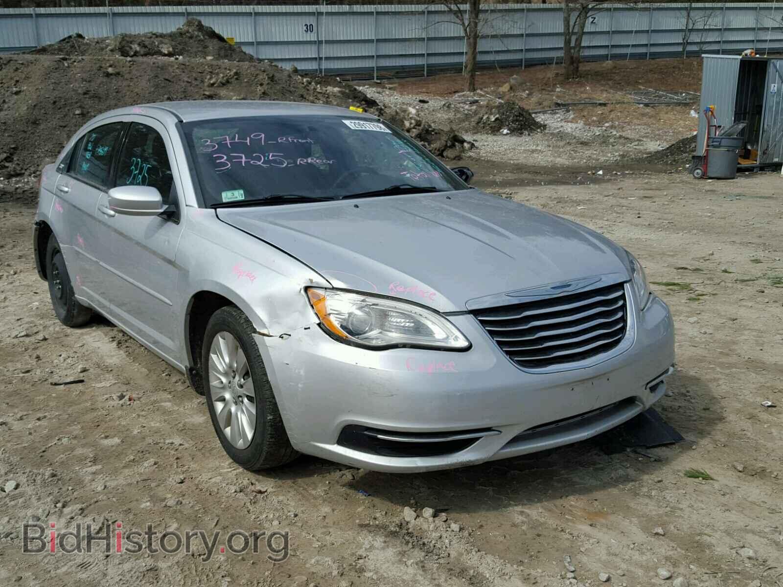 Фотография 1C3CCBAB4CN190901 - CHRYSLER 200 2012