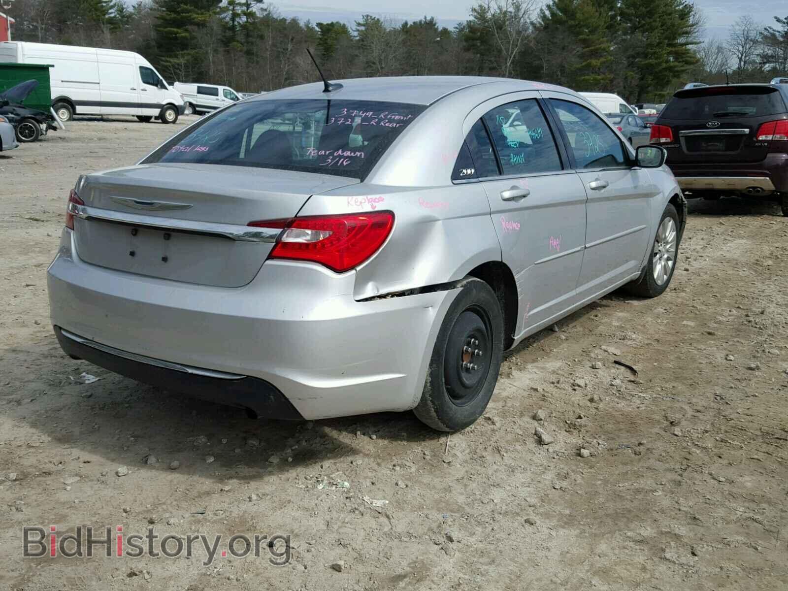 2012 CHRYSLER 200 - VIN: 1C3CCBAB4CN190901 - Фото 4