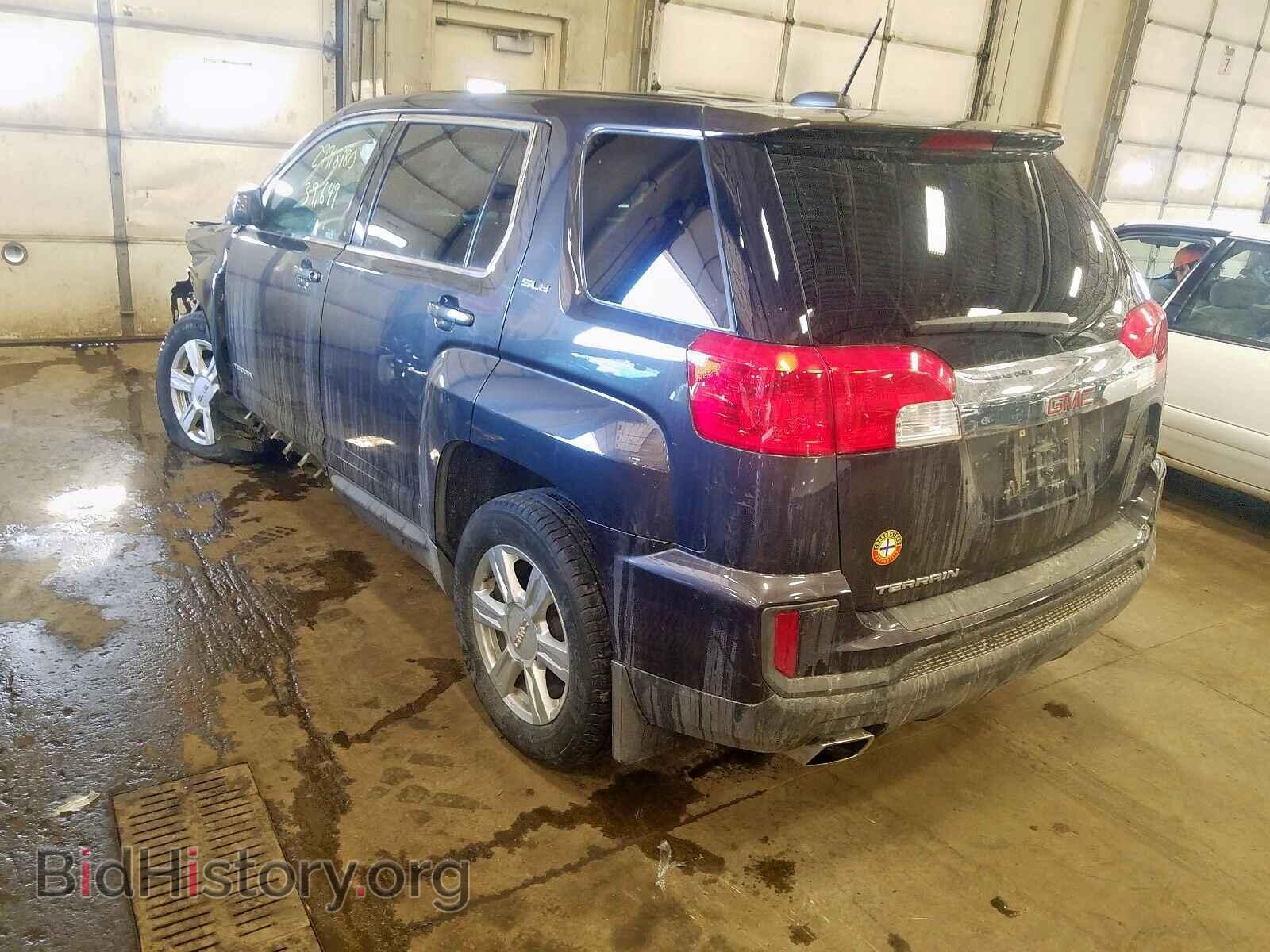 2016 GMC TERRAIN - VIN: 2GKALMEK3G6345932 - Фото 3