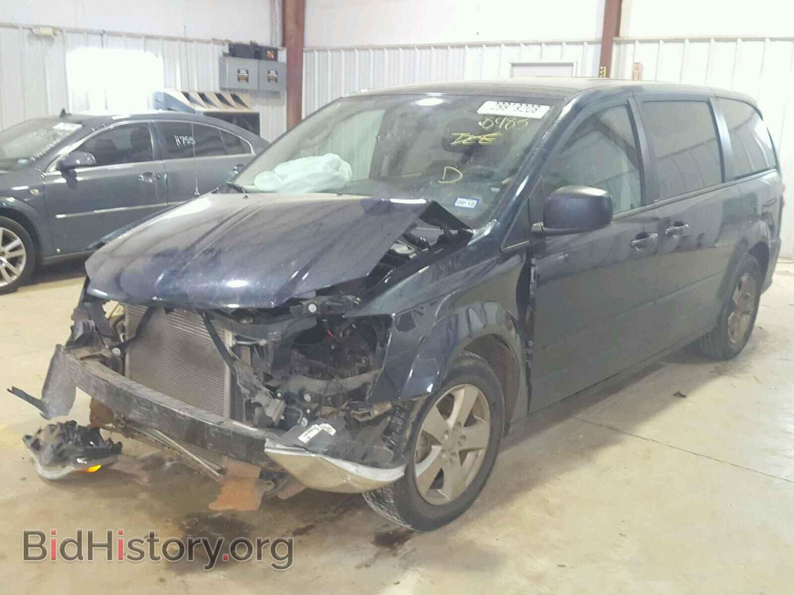 2013 DODGE CARAVAN - VIN: 2C4RDGBG7DR628485 - Фото 2