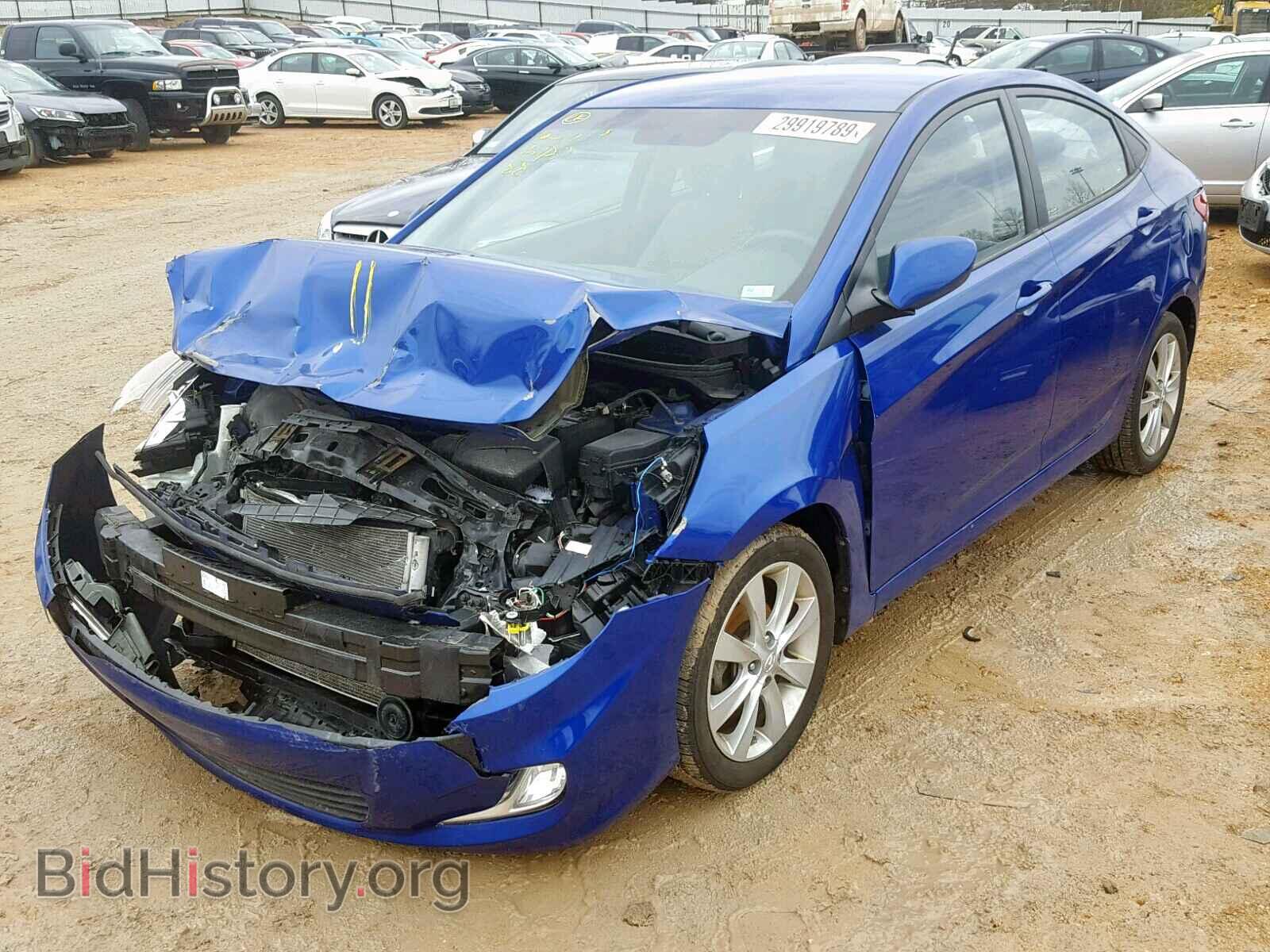 2012 HYUNDAI ACCENT - VIN: KMHCU4AE6CU226412 - Фото 2