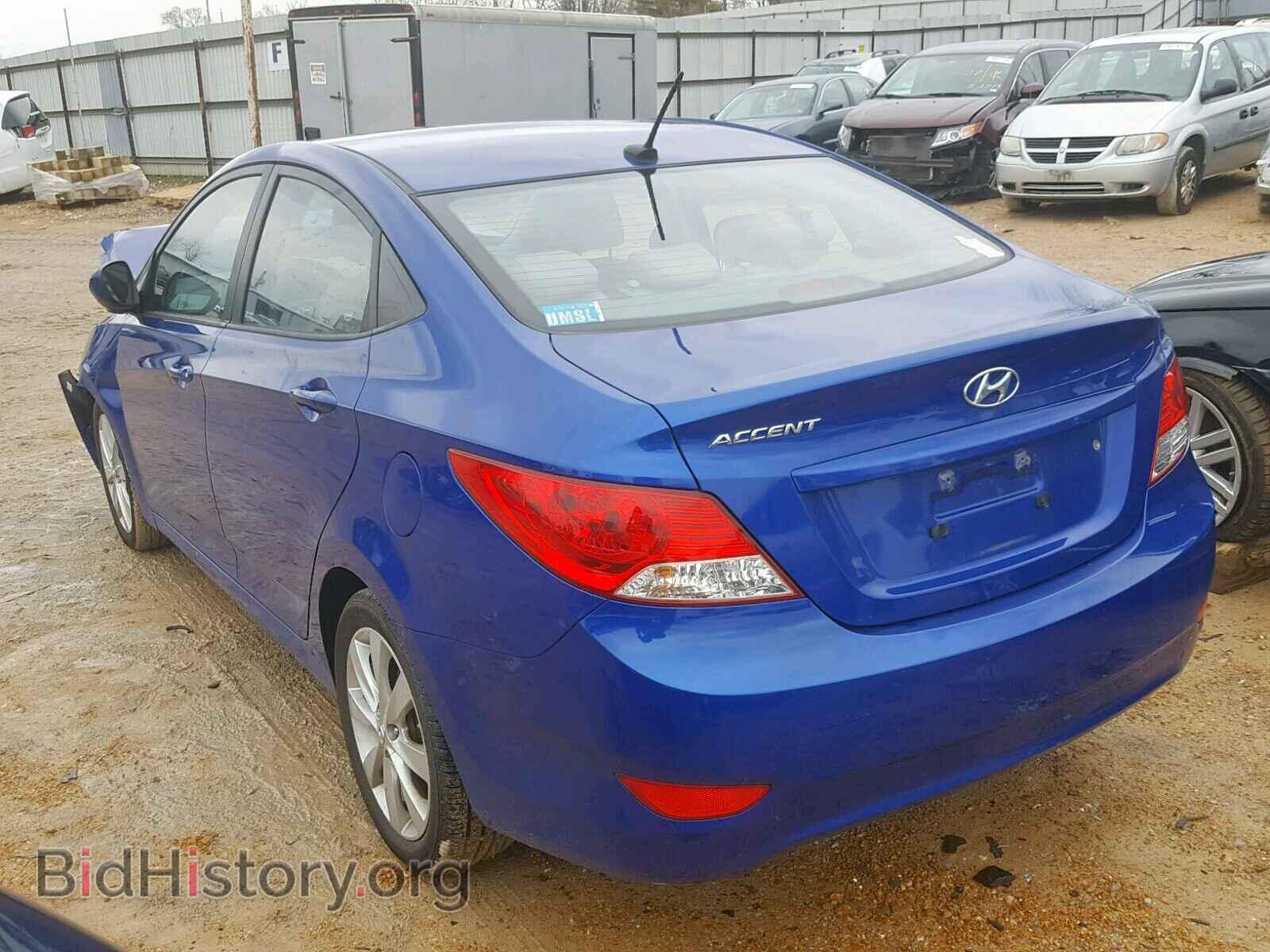 2012 HYUNDAI ACCENT - VIN: KMHCU4AE6CU226412 - Фото 3