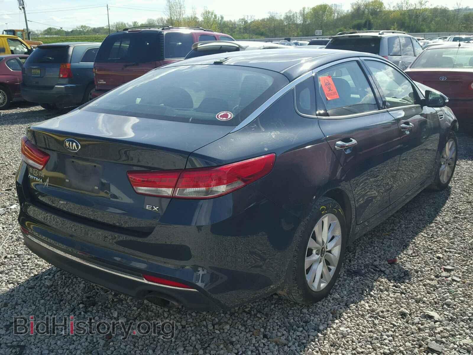 2016 KIA OPTIMA - VIN: 5XXGU4L31GG072656 - Фото 4