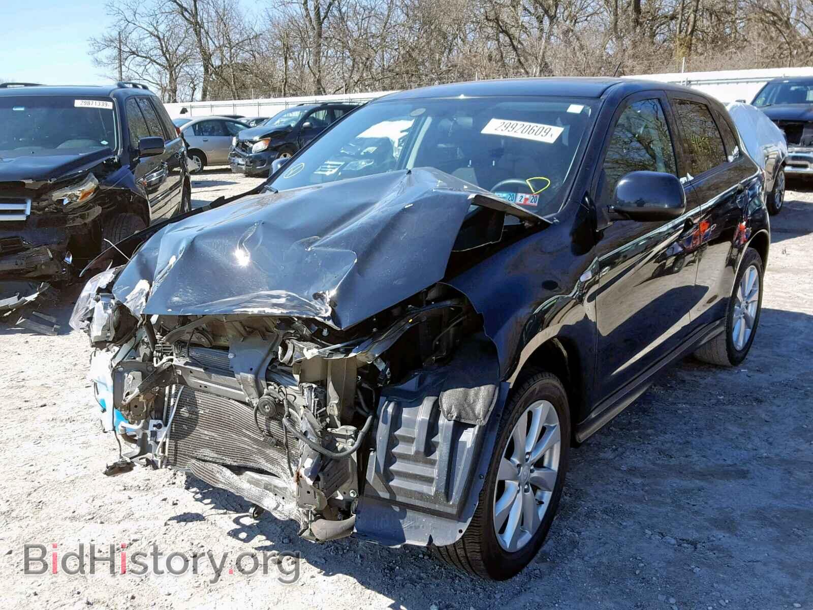2015 MITSUBISHI OUTLANDER - VIN: 4A4AP3AU0FE059251 - Фото 2