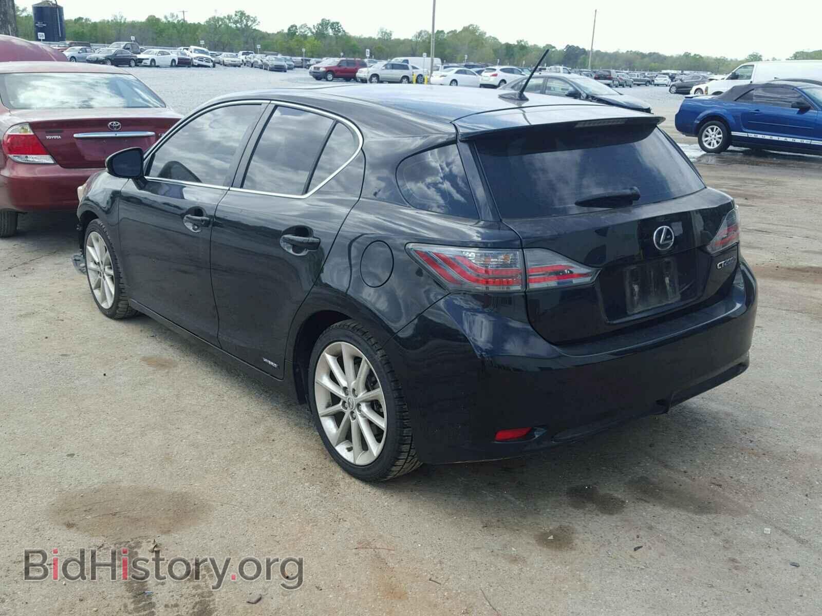 2011 LEXUS CT 200 - VIN: JTHKD5BH5B2027732 - Фото 3