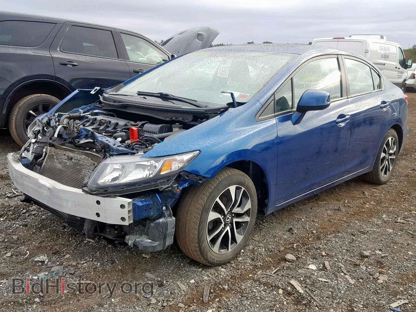 2013 HONDA CIVIC - VIN: 19XFB2F83DE273444 - Фото 2