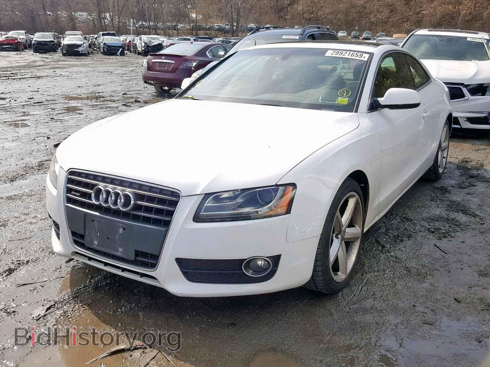 2010 AUDI A5 PREMIUM - VIN: WAULFAFR8AA010534 - Photo 2