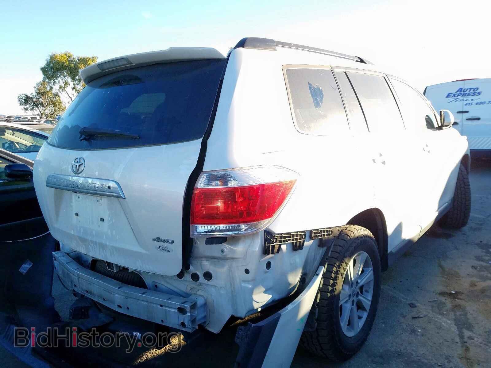 2012 TOYOTA HIGHLANDER - VIN: 5TDBK3EHXCS117329 - Фото 4