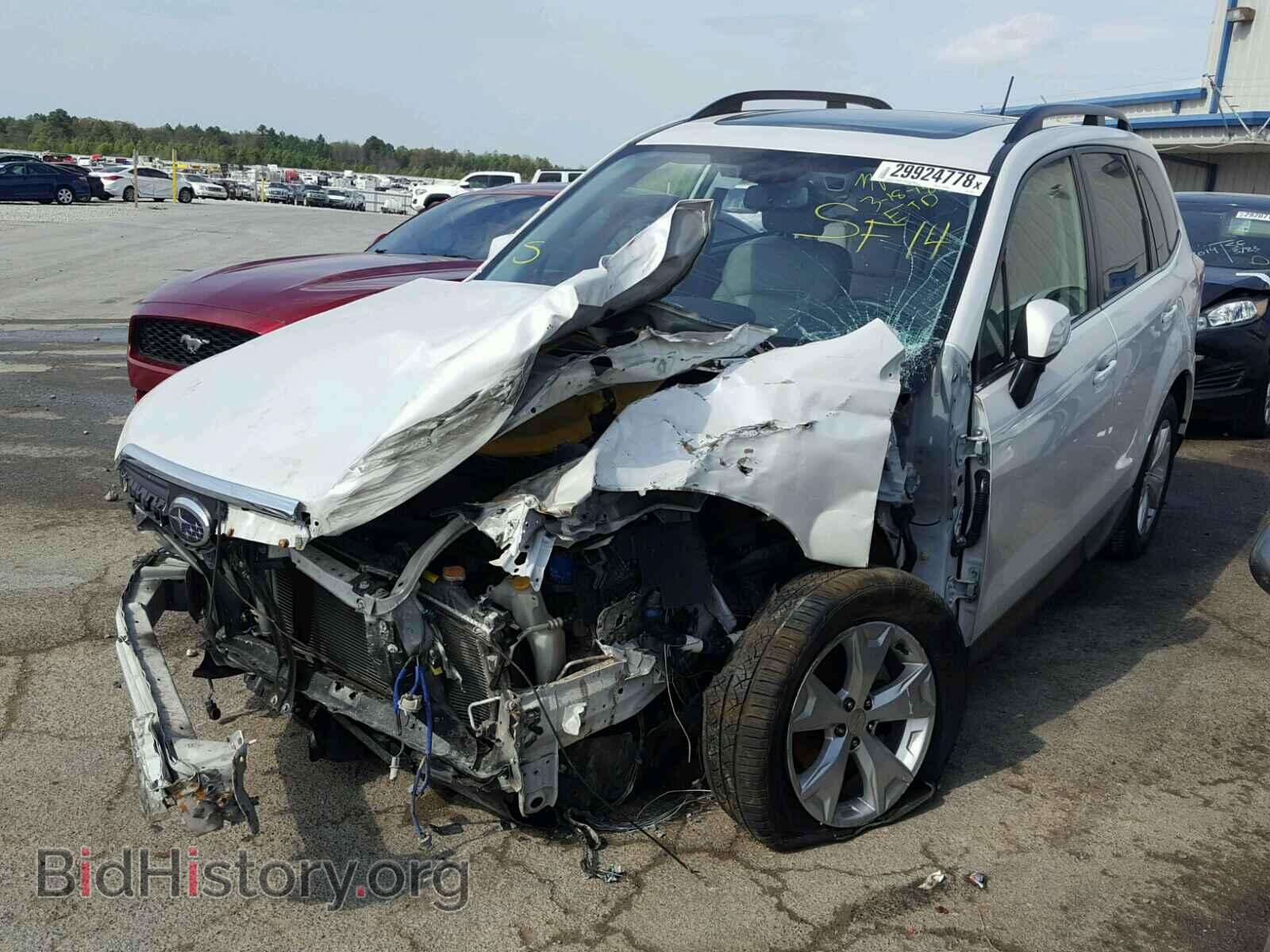 2014 SUBARU FORESTER - VIN: JF2SJAPC6EH542872 - Фото 2