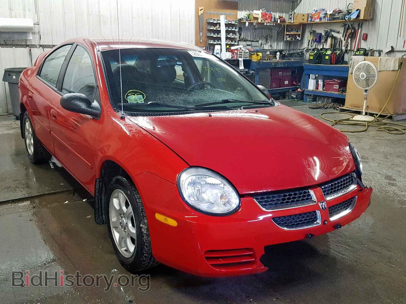 Фотография 1B3ES56C95D181132 - DODGE NEON 2005