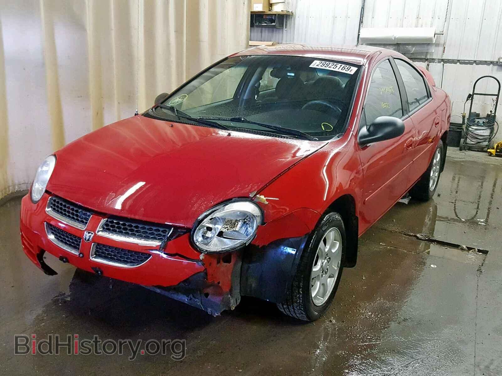 2005 DODGE NEON - VIN: 1B3ES56C95D181132 - Фото 2