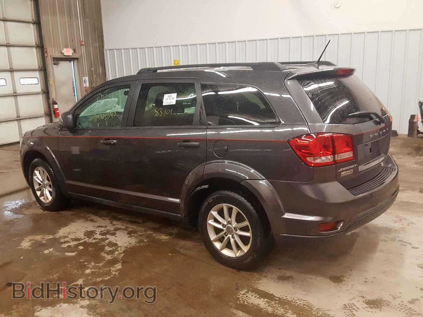 2016 DODGE JOURNEY - VIN: 3C4PDCBB4GT156932 - Фото 3