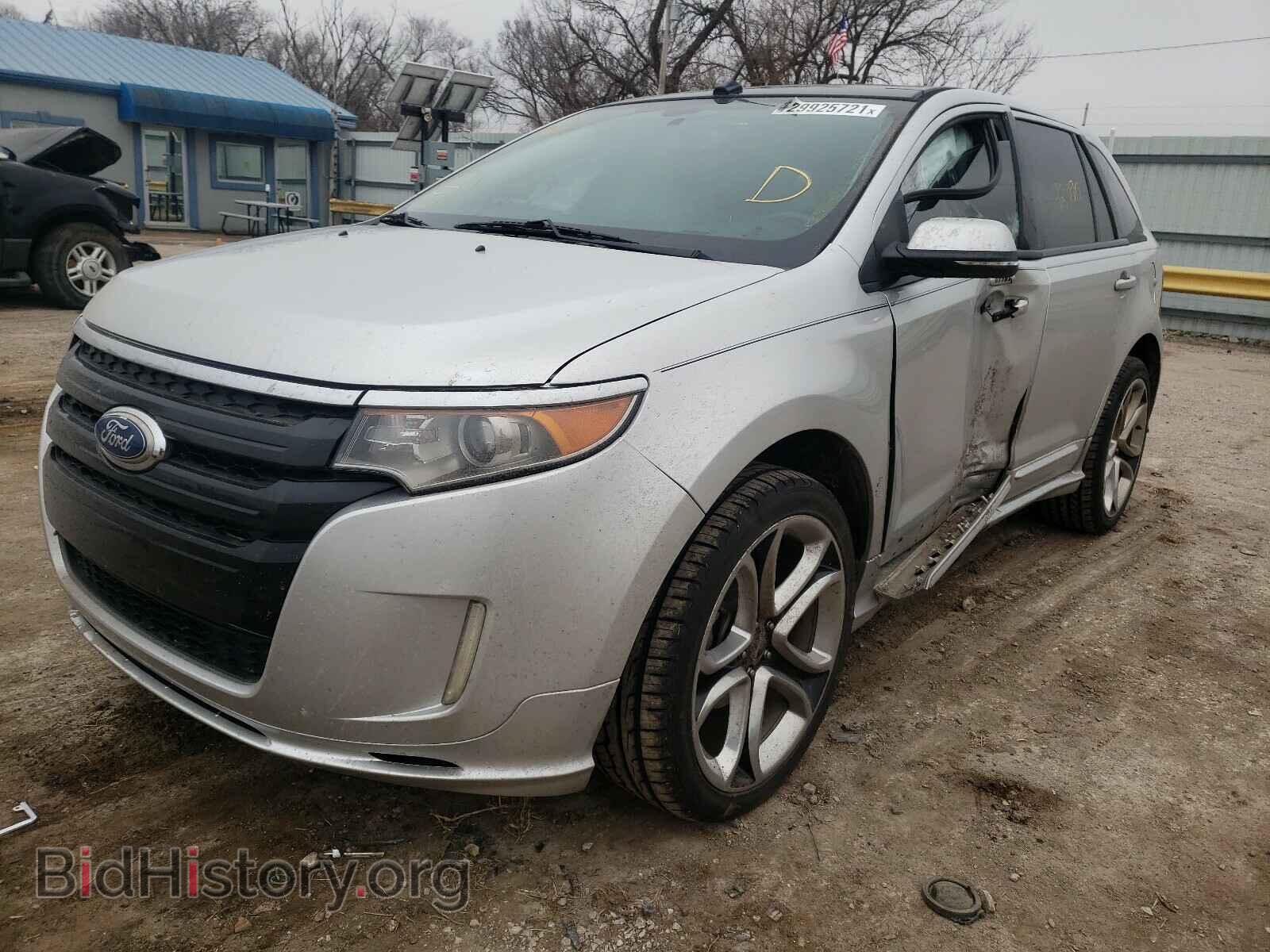 2013 FORD EDGE - VIN: 2FMDK4AK6DBC40348 - Фото 2