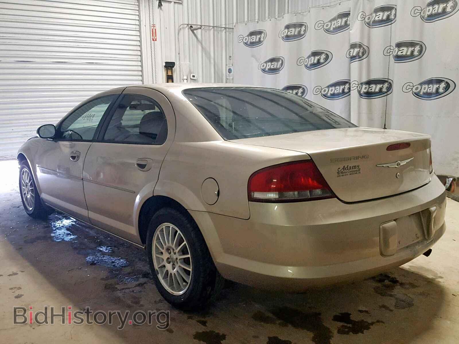 2004 CHRYSLER SEBRING - VIN: 1C3EL46X44N344386 - Фото 3
