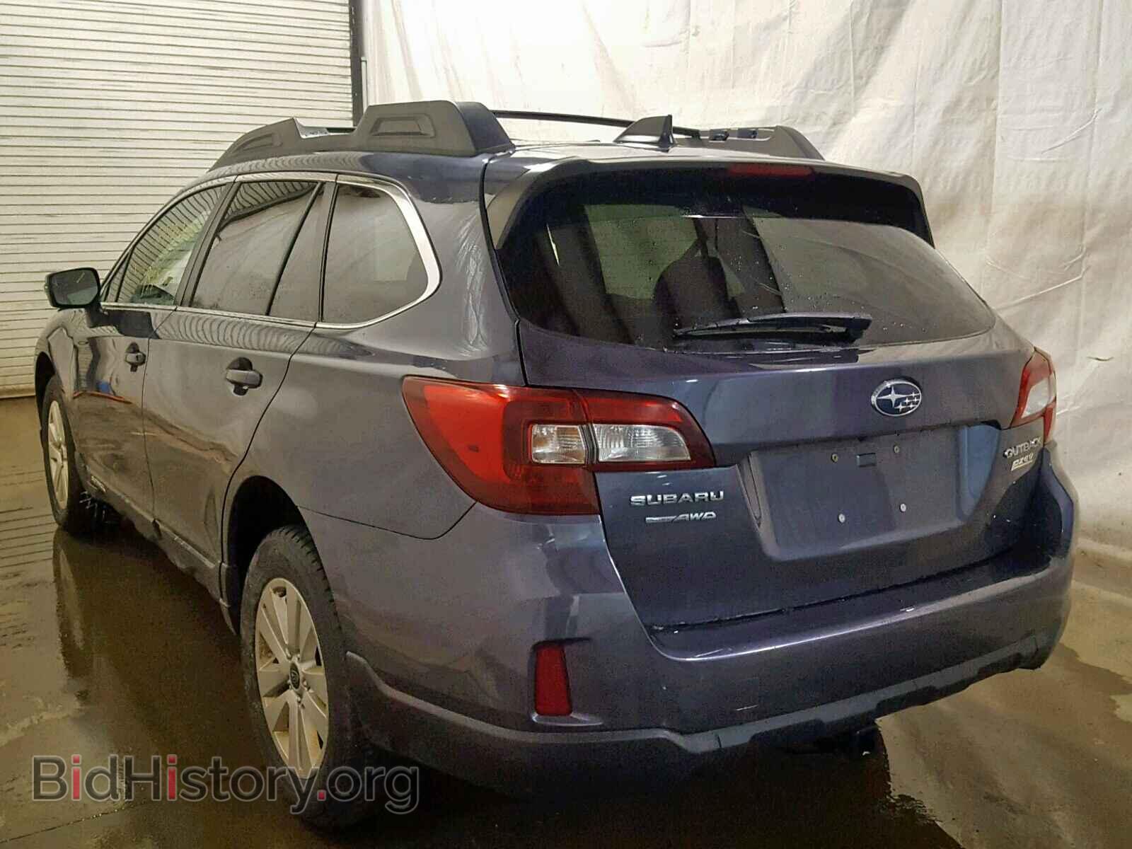 2016 SUBARU OUTBACK 2. - VIN: 4S4BSAFCXG3242292 - Фото 3