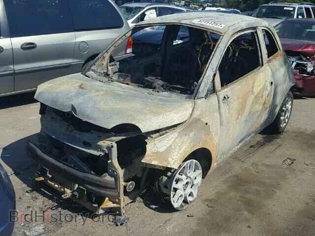 2013 FIAT 500 - VIN: 3C3CFFAR7DT647634 - Фото 2