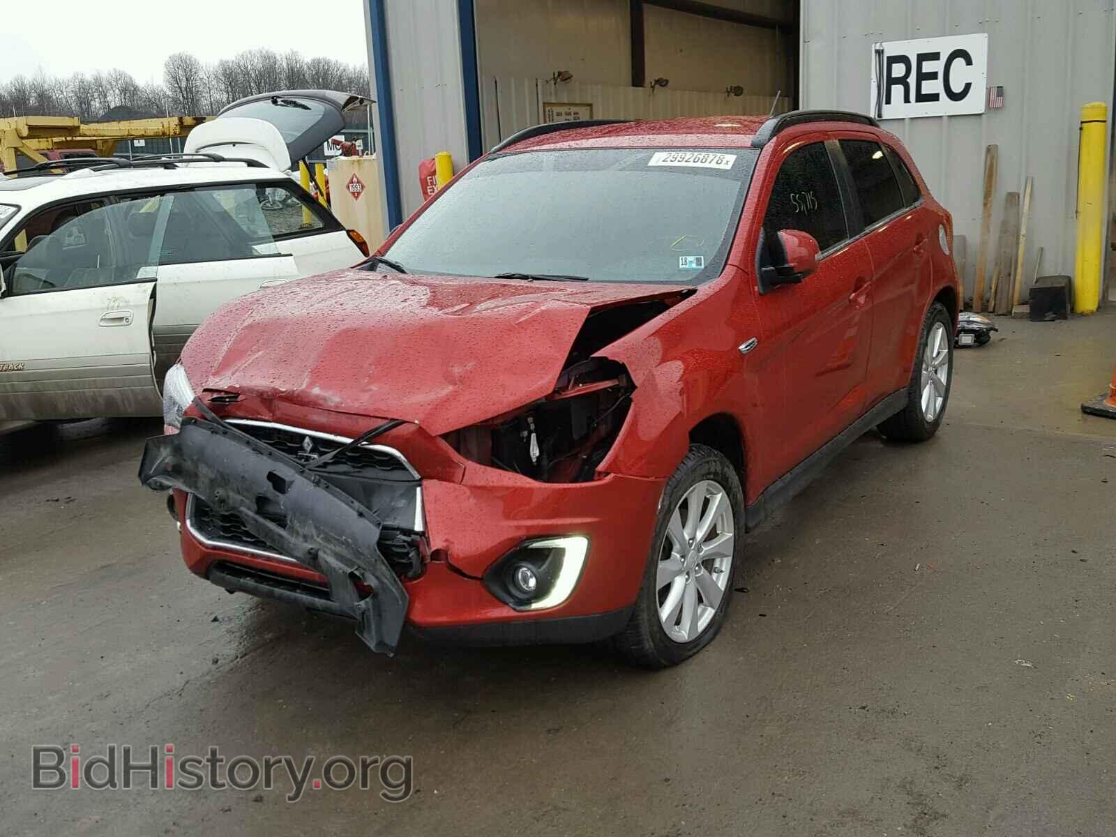 2015 MITSUBISHI OUTLANDER - VIN: 4A4AR4AW5FE047985 - Фото 2