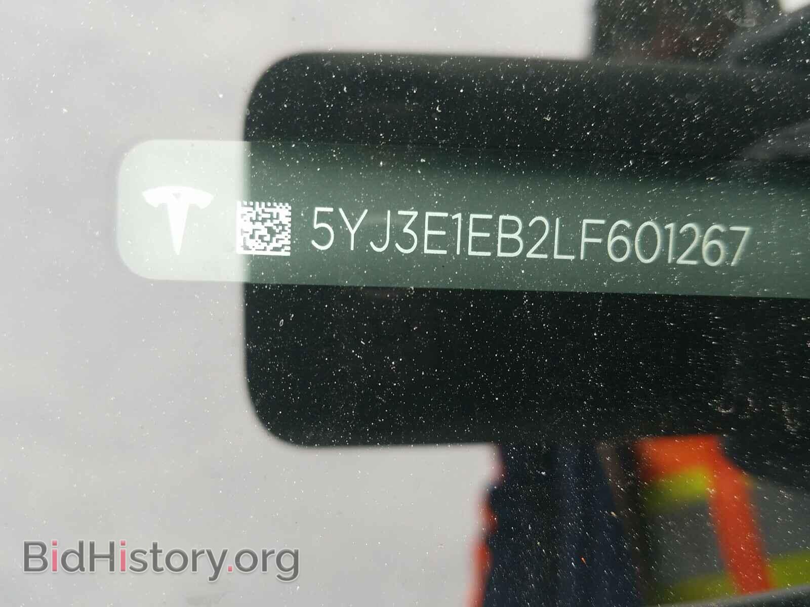 2020 TESLA MODEL 3 - VIN: 5YJ3E1EB2LF601267 - Фото 10