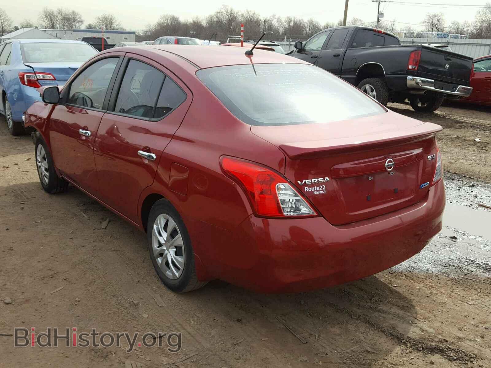 2012 NISSAN VERSA - VIN: 3N1CN7AP2CL849107 - Фото 3