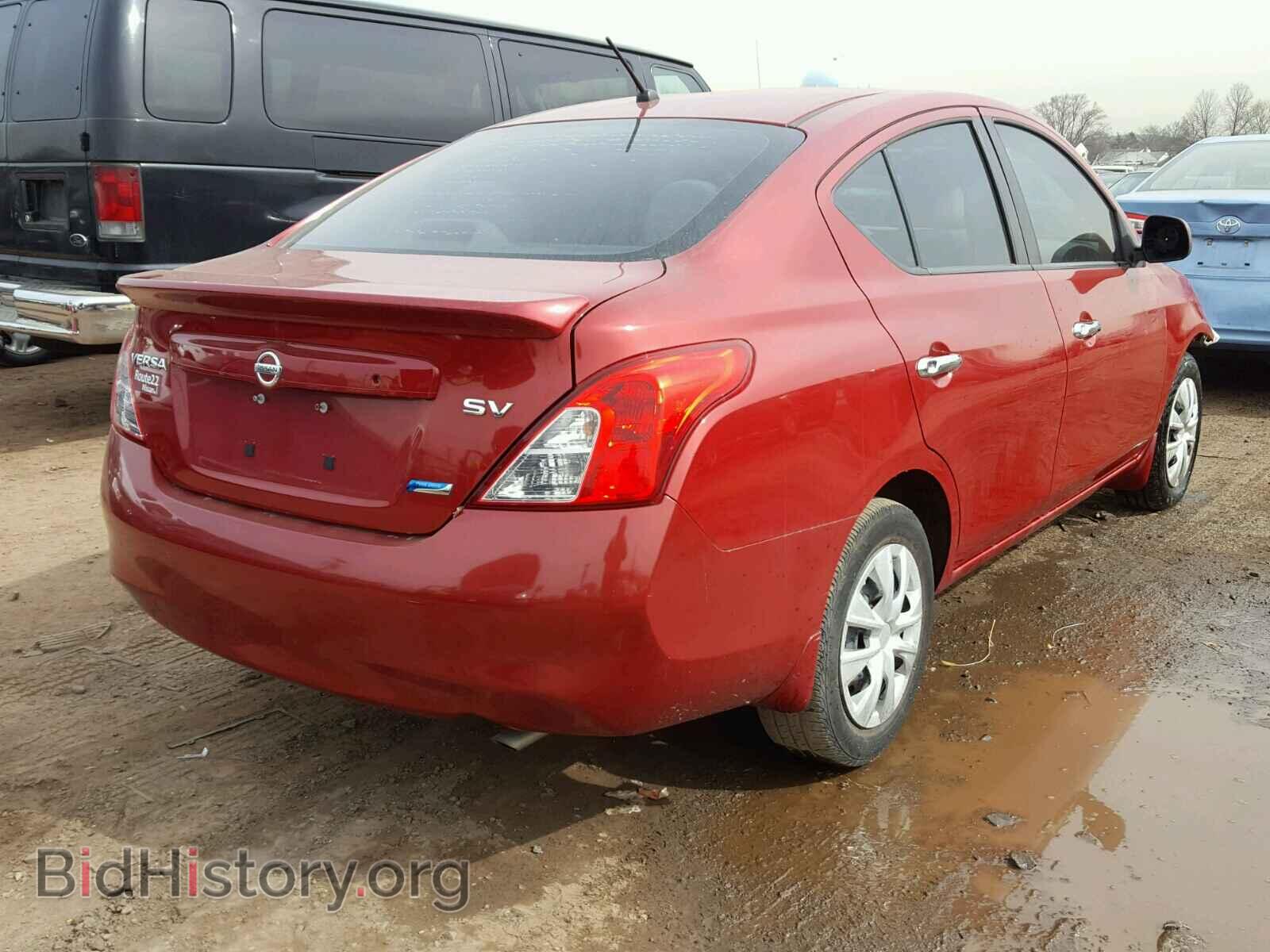 2012 NISSAN VERSA - VIN: 3N1CN7AP2CL849107 - Фото 4