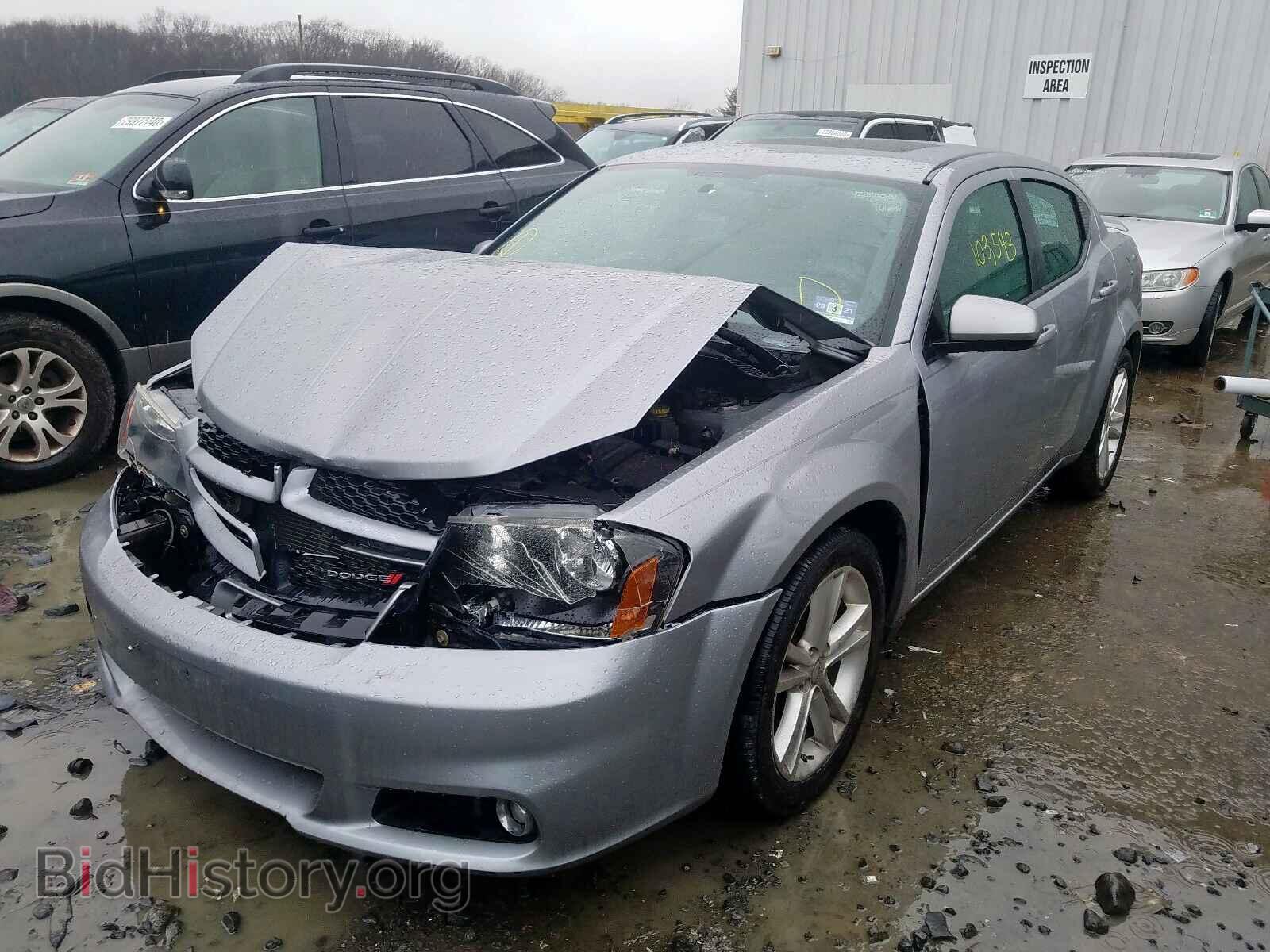 2014 DODGE AVENGER - VIN: 1C3CDZCB4EN175448 - Фото 2