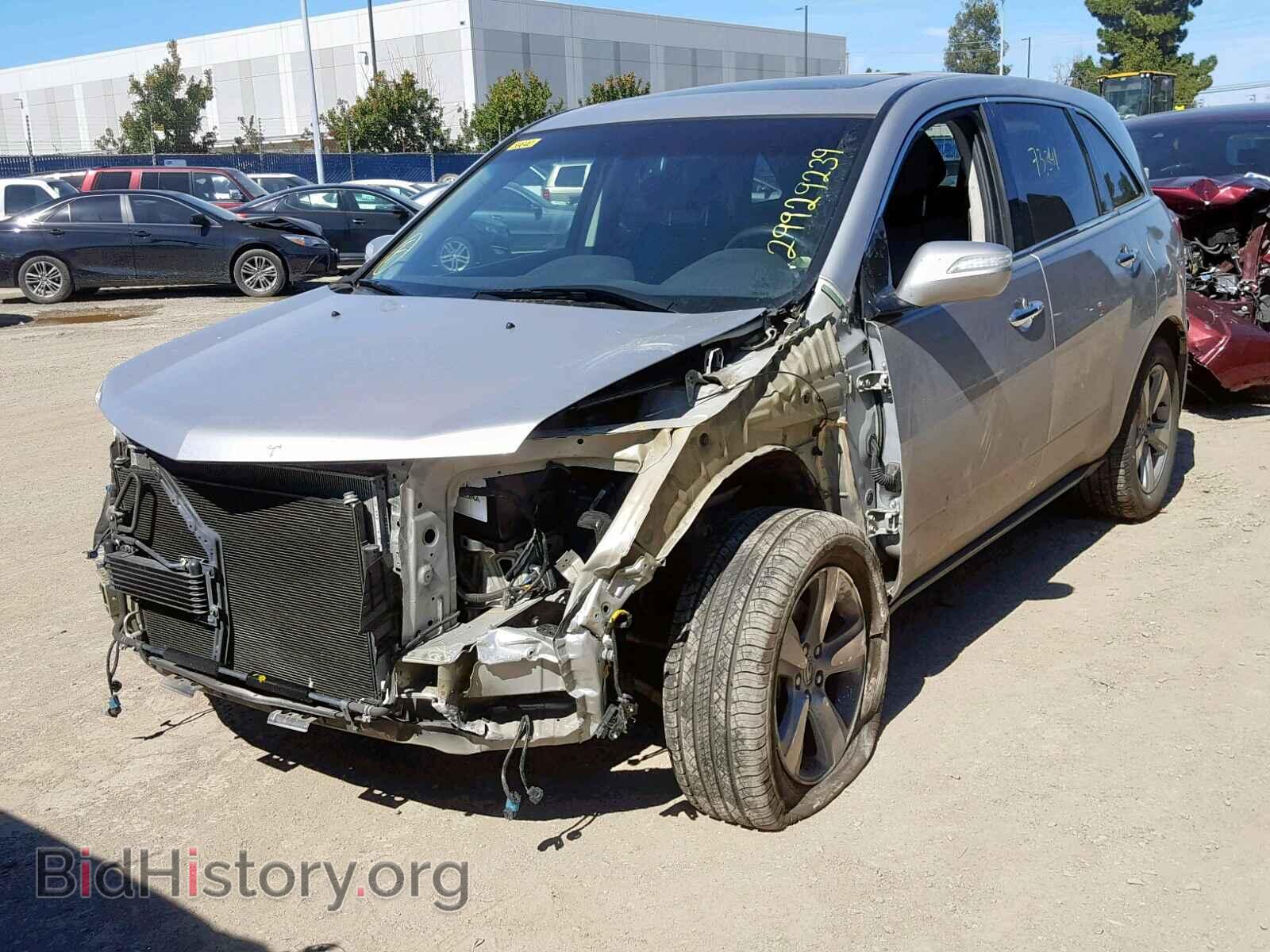 2012 ACURA MDX - VIN: 2HNYD2H38CH545665 - Photo 2