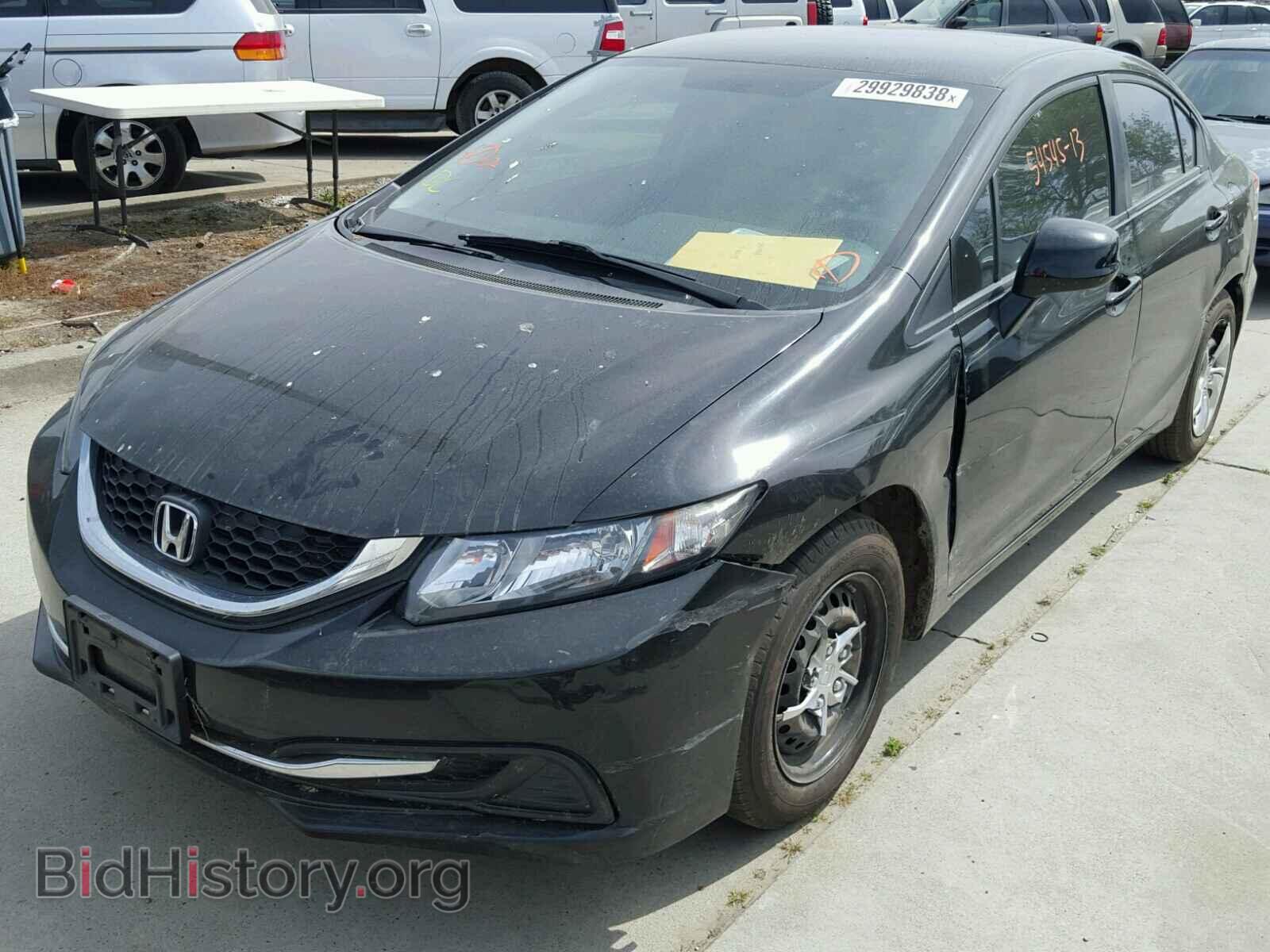 2013 HONDA CIVIC - VIN: 19XFB2F58DE278287 - Фото 2