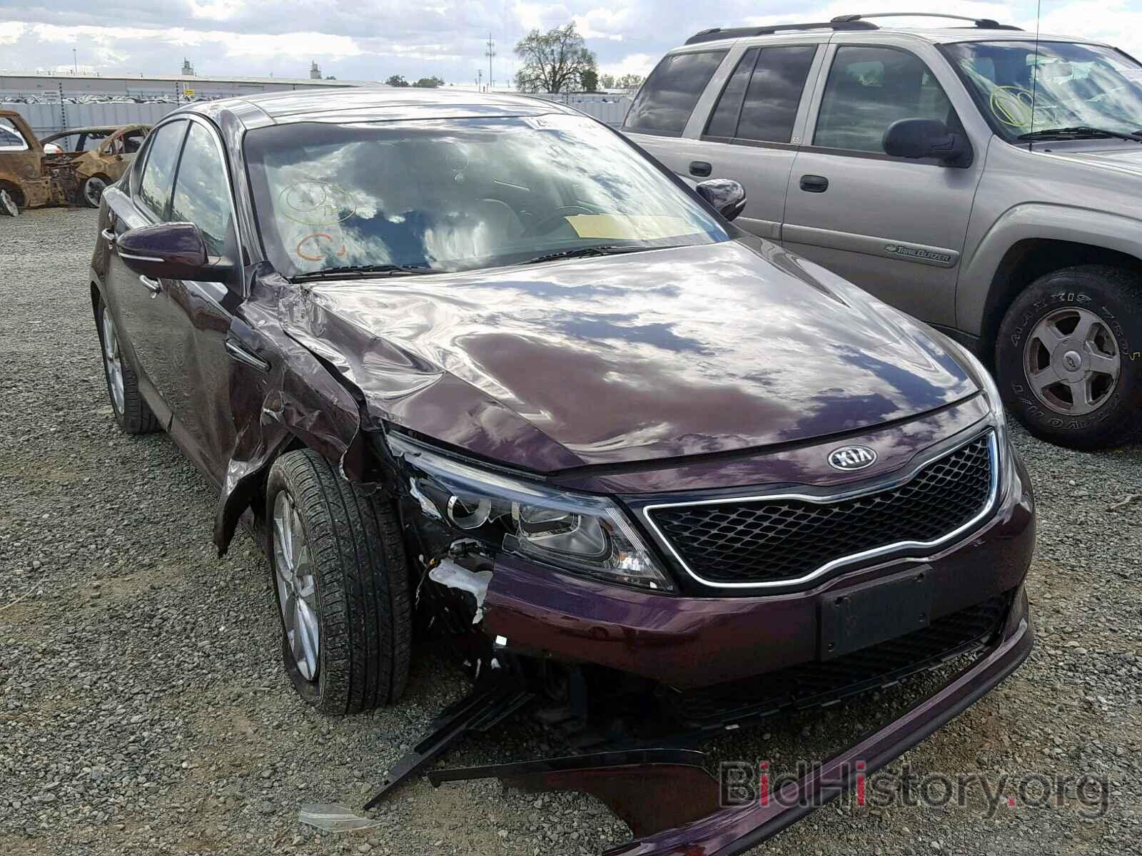 Фотография 5XXGN4A76FG405712 - KIA OPTIMA EX 2015