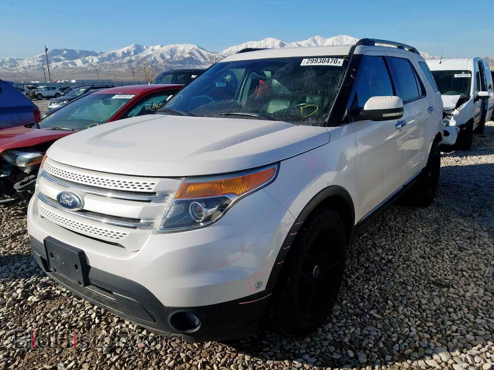 2011 FORD EXPLORER - VIN: 1FMHK8F8XBGA84763 - Фото 2