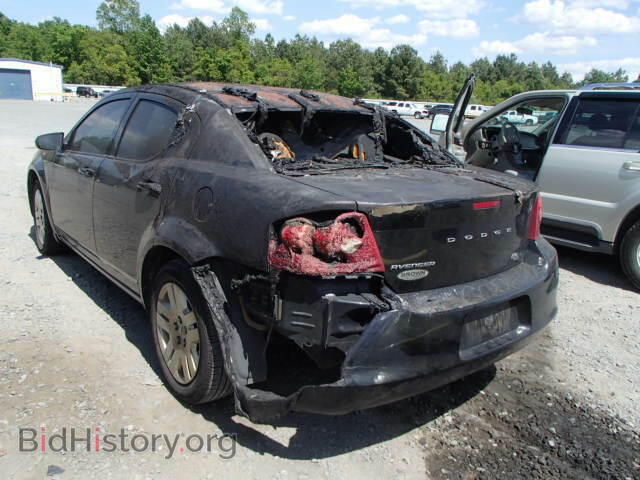 2011 DODGE AVENGER - VIN: 1B3BD4FB6BN564420 - Фото 3