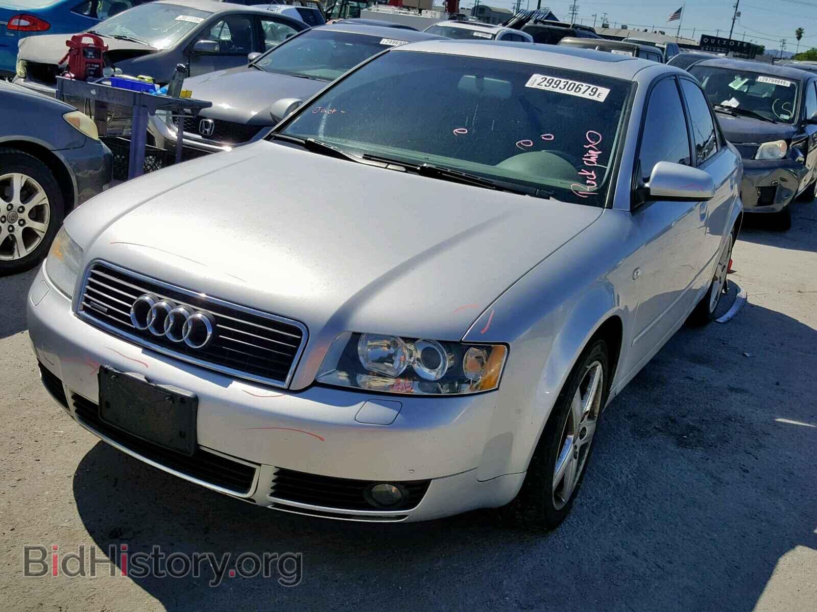 2005 AUDI A4 - VIN: WAULC68E85A079780 - Фото 2