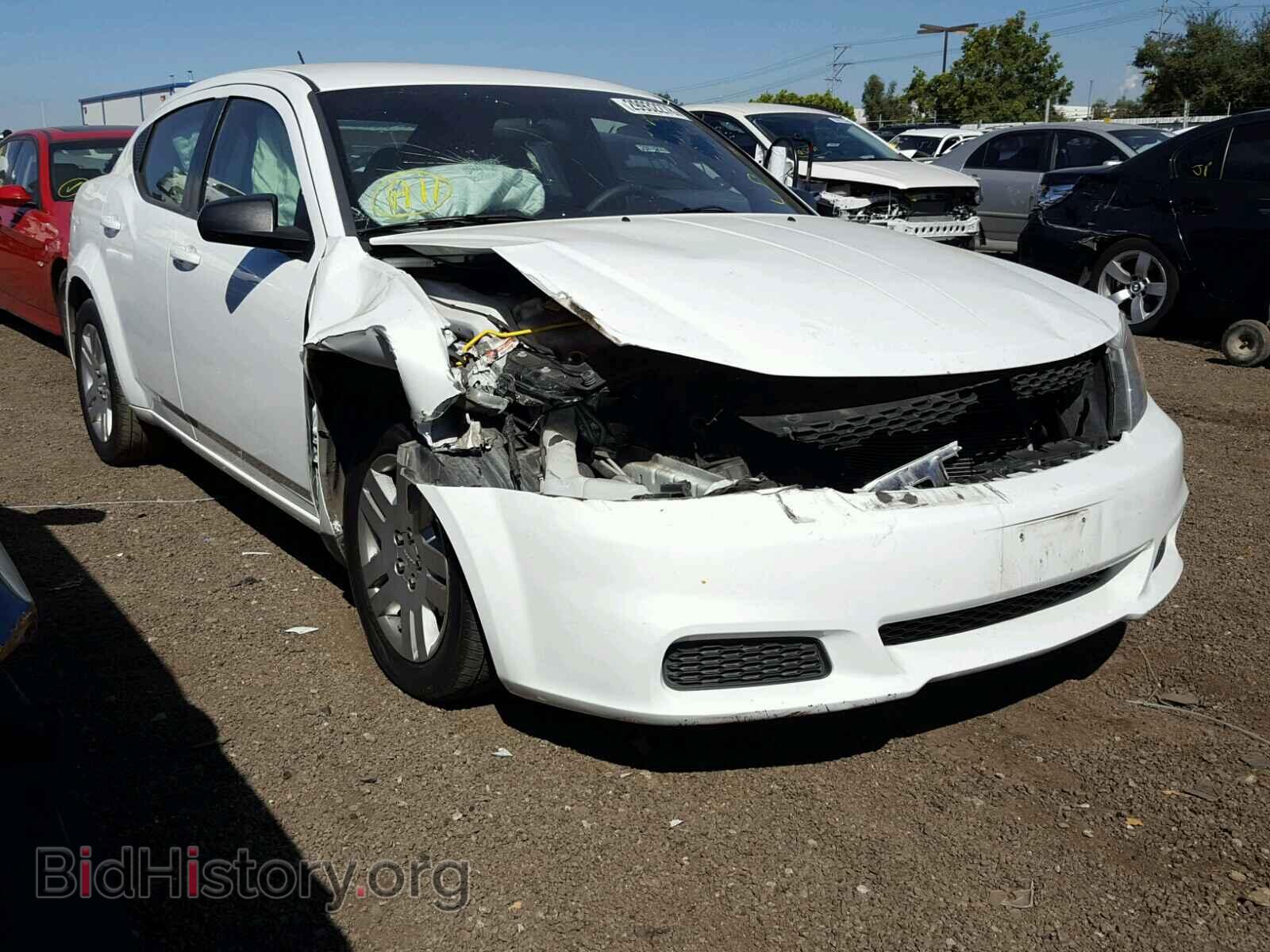 Photo 1C3CDZAB5DN615601 - DODGE AVENGER 2013